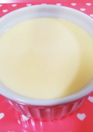 卵、牛乳、砂糖の材料3つ＊プリン-レシピのメイン写真