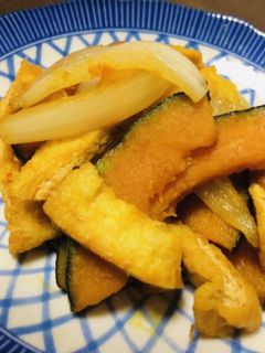 カボチャの醤油炒め-レシピのメイン写真