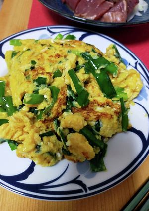 かんたんニラ玉-レシピのメイン写真