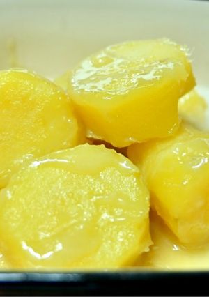あま〜いご馳走♡さつま芋のミルク煮-レシピのメイン写真