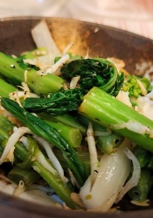 菜の花としらすの炒めもの-レシピのメイン写真