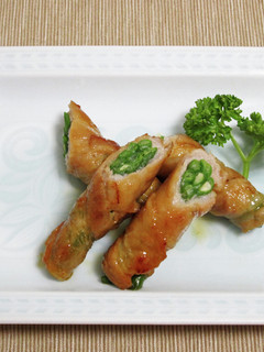 ささげの豚肉巻き-レシピのメイン写真