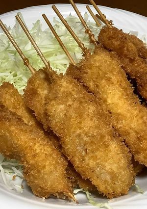 トンカツ用のお肉で今夜は串カツ！-レシピのメイン写真