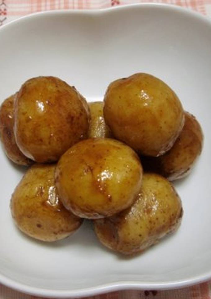 時間差で調味料INだけ☆新じゃがの照り煮 by ☆okame☆ 【クックパッド】 簡単おいしいみんなのレシピが392万品