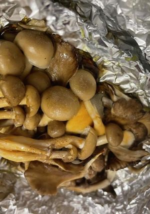 キノコのホイル焼き バター醤油-レシピのメイン写真