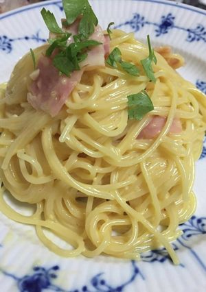 かんたんカルボナーラ-レシピのメイン写真
