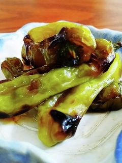 獅子唐焼き浸し。-レシピのメイン写真