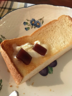 あずきようかんdeあんバタートースト♪-レシピのメイン写真
