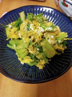 セロリと卵の中華炒め-レシピのメイン写真