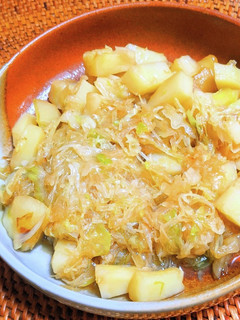 キャベツとじゃがいもの炒め物-レシピのメイン写真