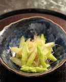 お通し！アスパラのみょうが和え