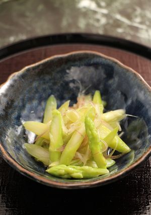 お通し！アスパラのみょうが和え-レシピのメイン写真