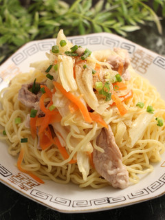 レンジで簡単!蒸し焼きそば 油不要-レシピのメイン写真