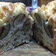 栗の渋皮煮でクランブルケーキ