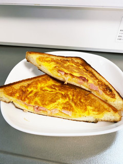 たまごとベーコンのトースト♪-レシピのメイン写真
