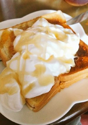 ピーナッツバタークリームトースト-レシピのメイン写真