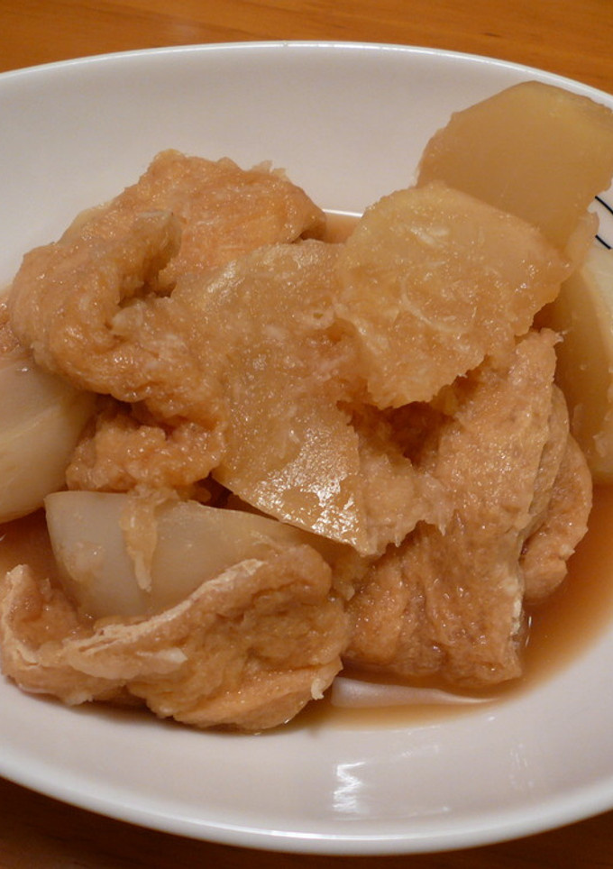 かぶと油揚げのみぞれ煮-レシピのメイン写真