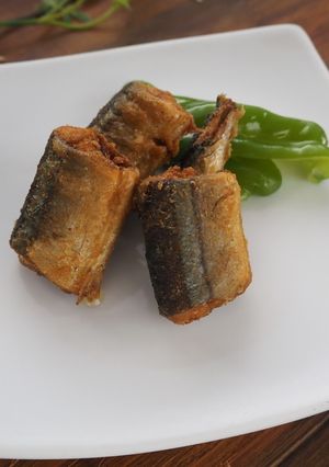 食欲そそる！さんまのカレー竜田揚げ-レシピのメイン写真