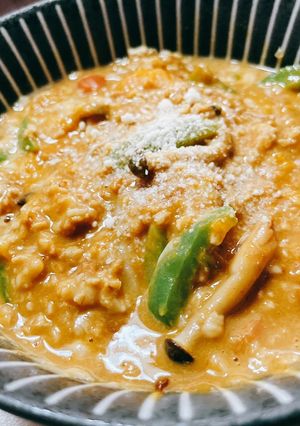 オートミールカレーリゾット-レシピのメイン写真