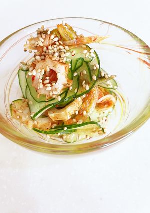 爆速でできる♪胡瓜とキムチの和え物-レシピのメイン写真