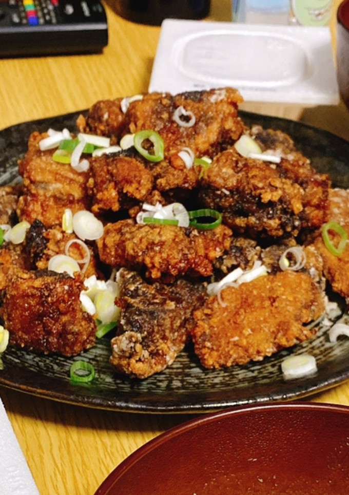 加熱用まぐろで美味しい唐揚げ-レシピのメイン写真