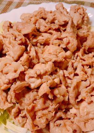 豚肉の中華風炒め！-レシピのメイン写真