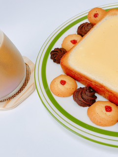 チーズケーキトースト-レシピのメイン写真