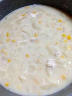 シチュー風豆乳のスープ-レシピのメイン写真