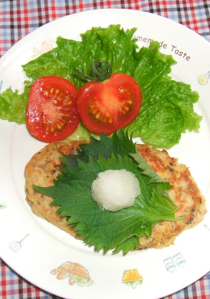 さば缶で簡単和風ハンバーグ-レシピのメイン写真