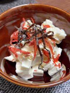 クリチの塩昆布和え-レシピのメイン写真
