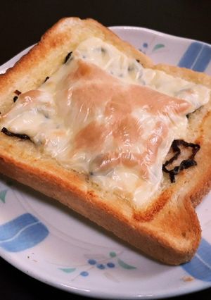 超簡単☆塩こんぶとチーズのトースト-レシピのメイン写真