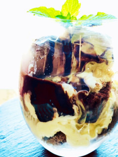 糖質オフ☆チョコレートパフェ♪-レシピのメイン写真