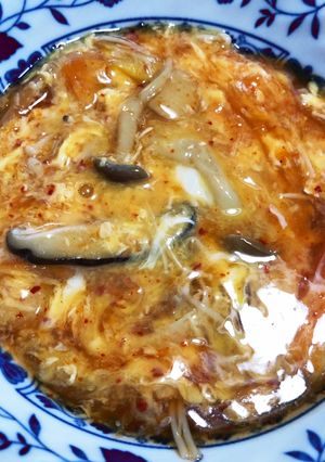 キムチときのこのトロッとスープ-レシピのメイン写真