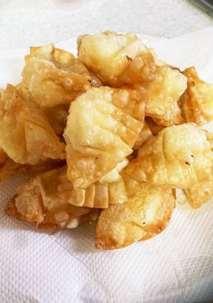 余った餃子の皮で、クリームチーズ餃子♡-レシピのメイン写真
