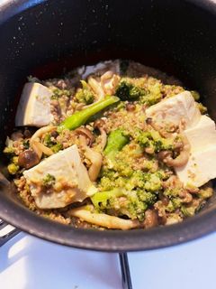 豚ひき肉と木綿豆腐の味噌炒め-レシピのメイン写真