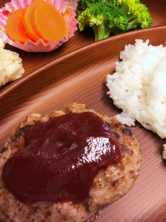 卵不使用☆ふわふわハンバーグ-レシピのメイン写真