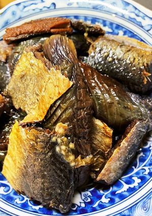 材料3つ　簡単にしん茄子-レシピのメイン写真