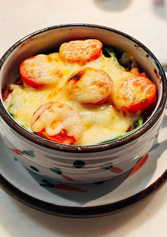 揚げなすとミニトマトのとろとろチーズ焼き-レシピのメイン写真