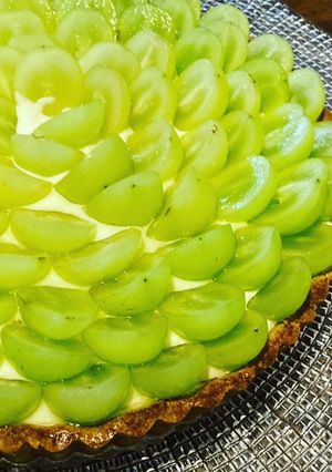 ぶどうたっぷり♪簡単クリームチーズタルト-レシピのメイン写真