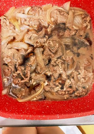 【自分】牛丼-レシピのメイン写真