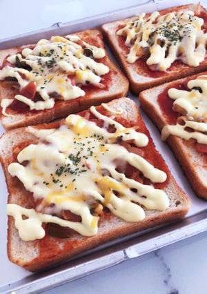 休日ランチ☆ピザトースト☆-レシピのメイン写真