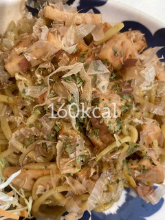 160kcal こんにゃく麺焼きそば-レシピのメイン写真