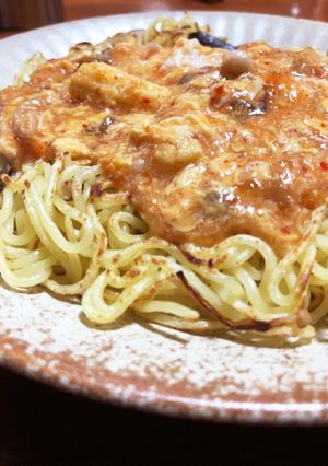 ピリッとキムチのトロッとあんかけ焼きそば-レシピのメイン写真