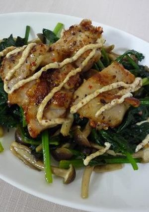 スパイスチキンのマスネーズソース-レシピのメイン写真