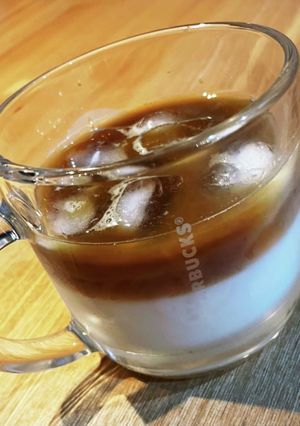 手間なく簡単に☆アイスほうじ茶ラテ-レシピのメイン写真
