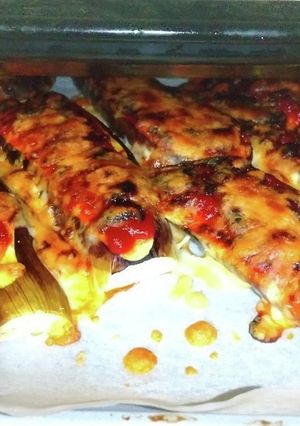 【超簡単】ナスのジューシーチーズ焼き-レシピのメイン写真