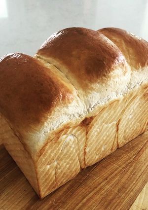 私の湯種食パン(覚え書き)-レシピのメイン写真