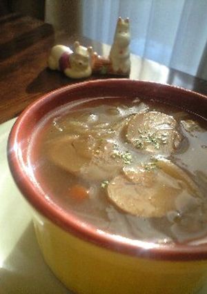 きのこい〜っぱい♪オニオンスープ♪-レシピのメイン写真