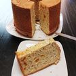 紅茶とオレンジのシフォンケーキ