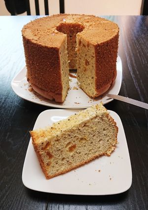 紅茶とオレンジのシフォンケーキ-レシピのメイン写真